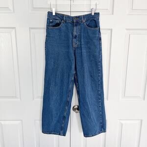 BDG Urban Outfitters High Rise Wide Leg Jeans Medium Wash